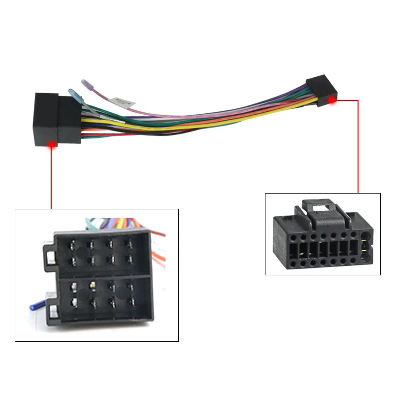 16 Pin Plug Cable ISO Standard - đánh giá và giá Audio Cable Rca