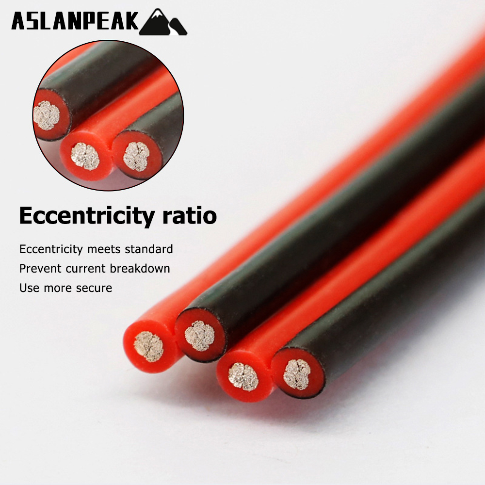2Pin wire Black in Red Double  - đánh giá và giá Audio Jumper Wire