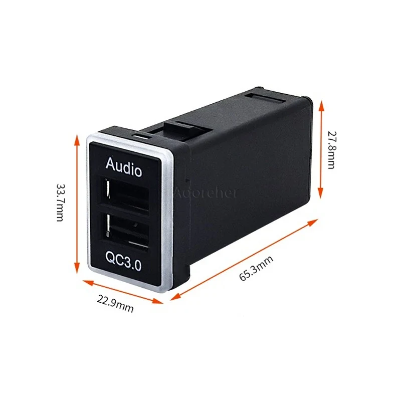 1Pc Fast Car Charger Audio QC3 - đánh giá và giá Audio Interface