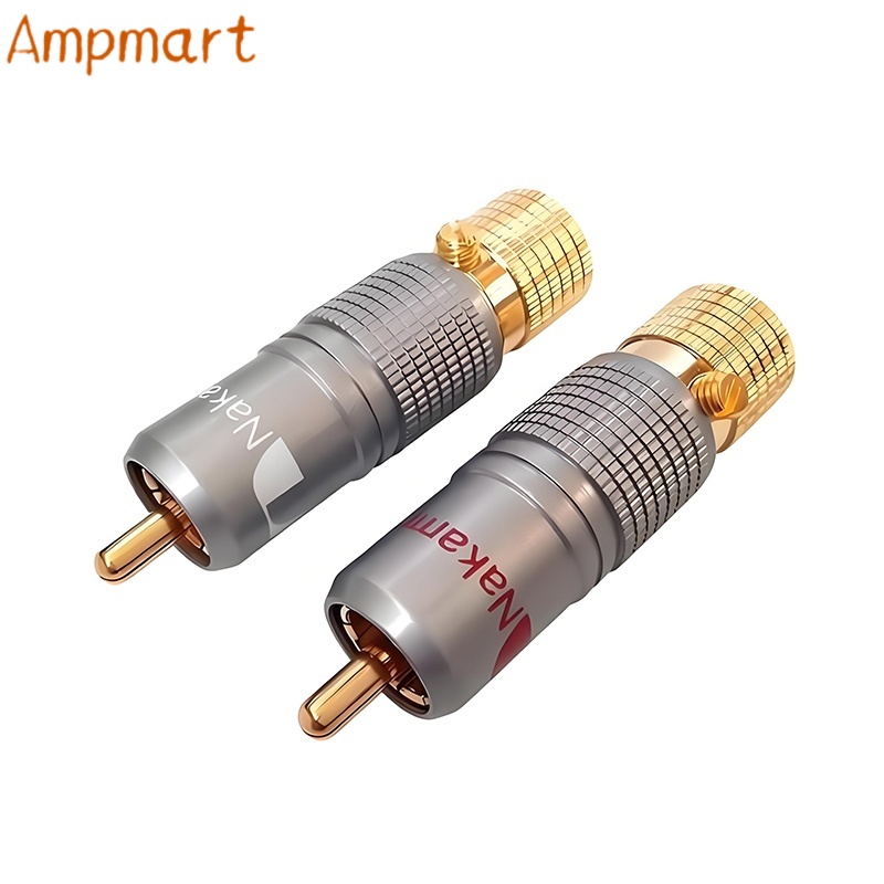 High End Pure Copper Gold Plat - đánh giá và giá Audio Cable Rca