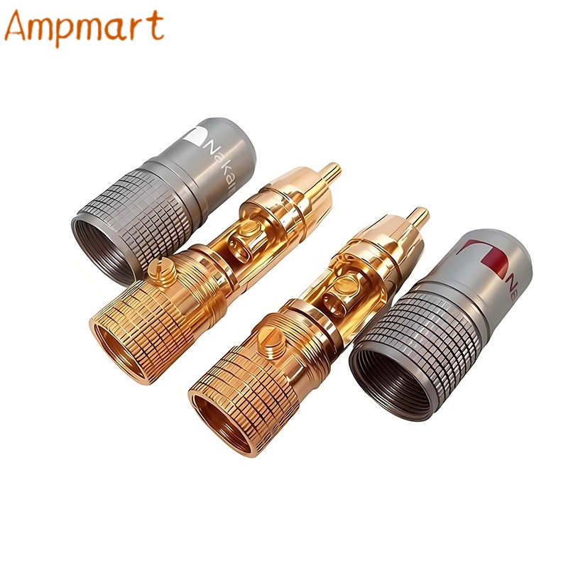 High End Pure Copper Gold Plat - đánh giá và giá Audio Cable Rca