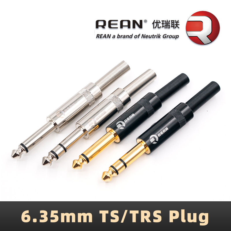 Neutrik's REAN 6.35mm Stereo T - đánh giá và giá Trs Cable