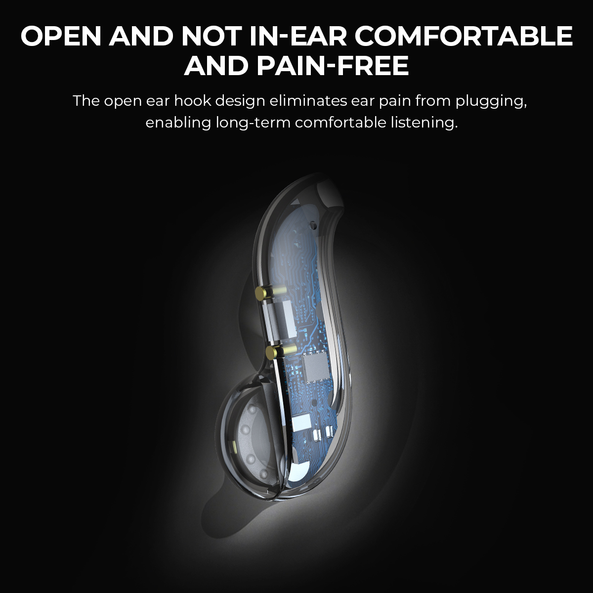 Open-ear Bluetooth Headphones  - đánh giá và giá Woofer
