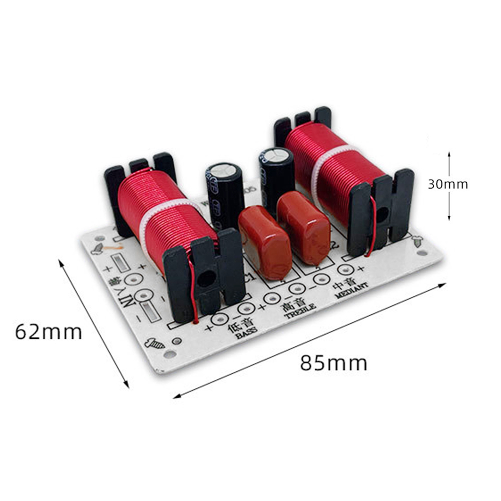 3 Way Audio Crossover Circuit  - đánh giá và giá Speaker Crossover