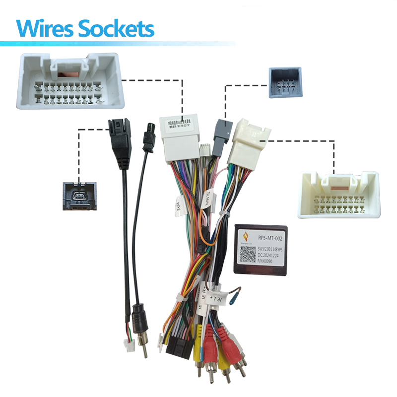 Car Radio Wire Harness Power C - đánh giá và giá Audio Cable Rca