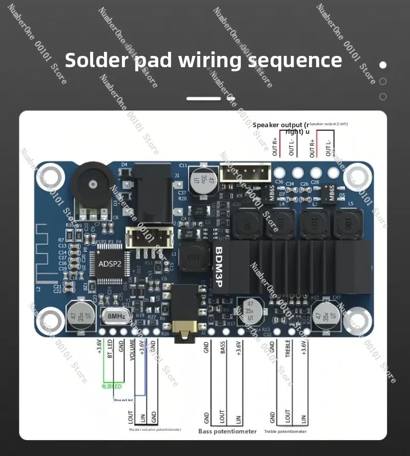 BDM3P Portable Bluetooth 5.3 A - đánh giá và giá Diy Speaker