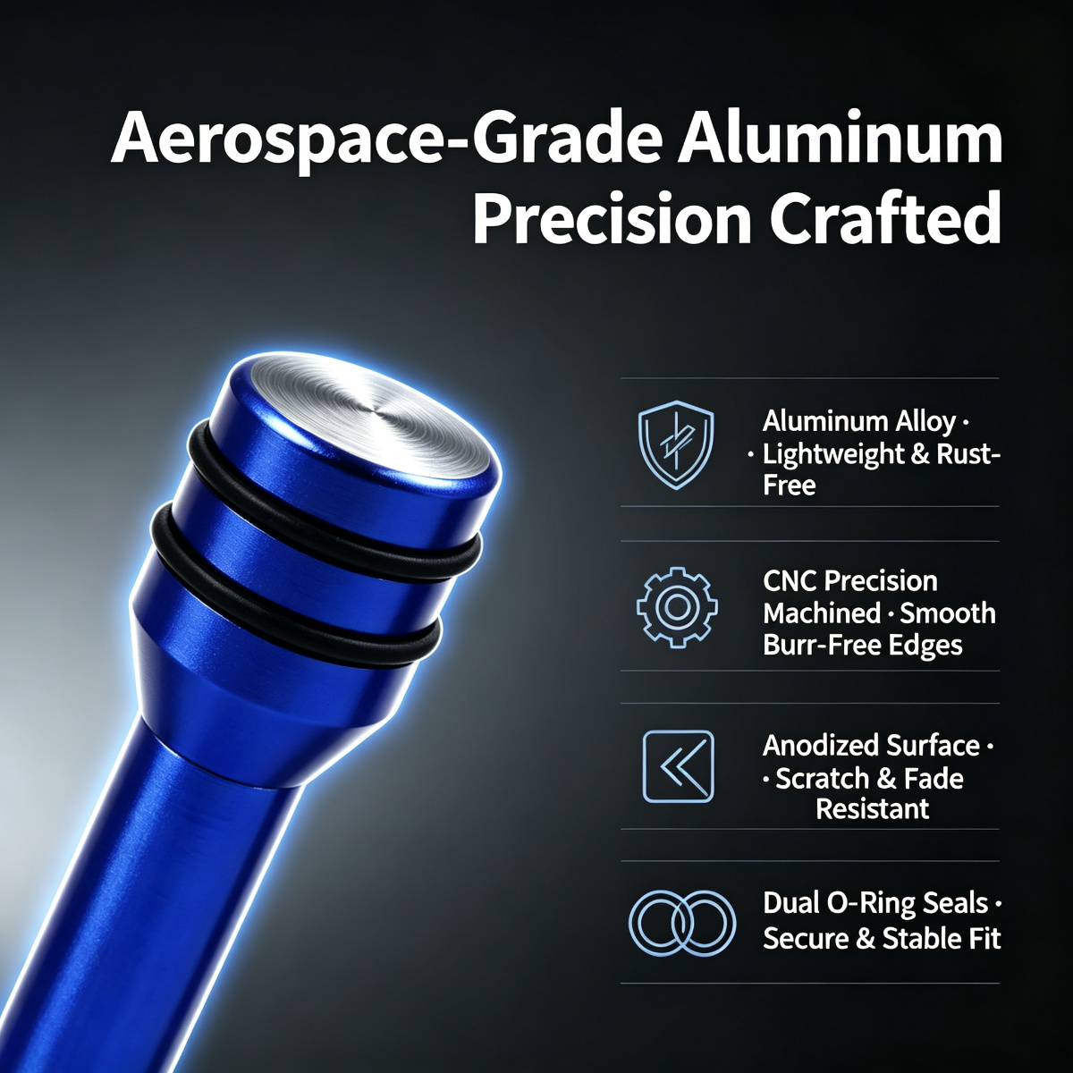 Universal 4Pcs Aluminum Alloy  - đánh giá và giá Knob Aluminum