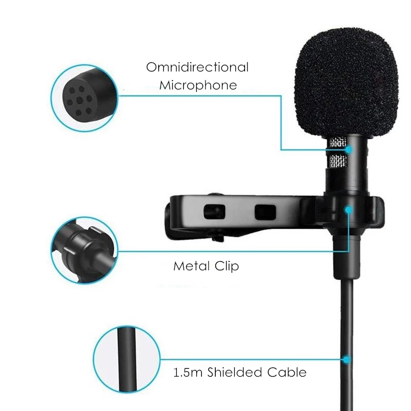 3.5mm Mini Portable Lavalier M - đánh giá và giá Microphone Capsule