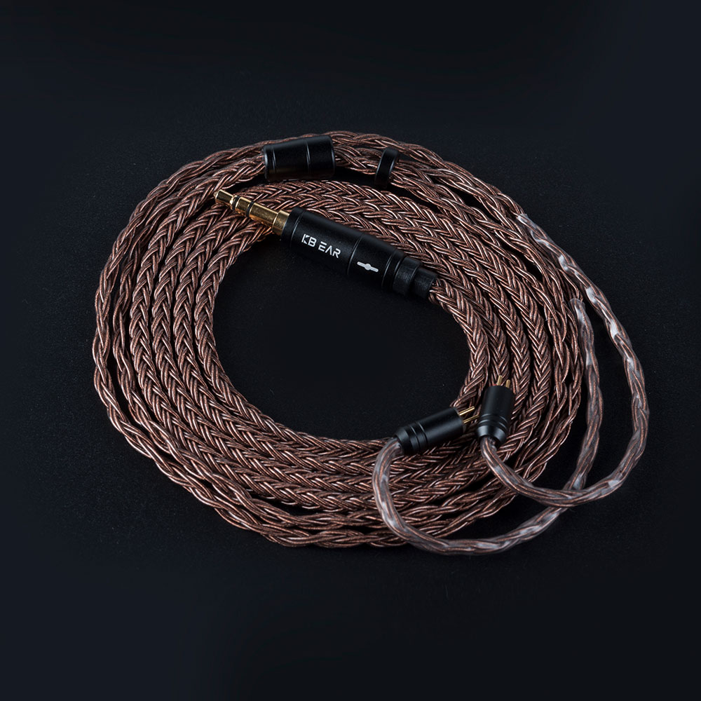 KBEAR 16 core 2-pin IEM headph - đánh giá và giá Trs Cable