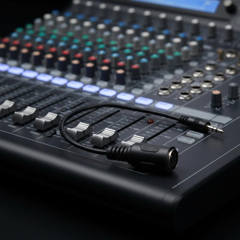 MIDI DIN 5 to 3.5mm TRS Conver - đánh giá và giá Trs Cable