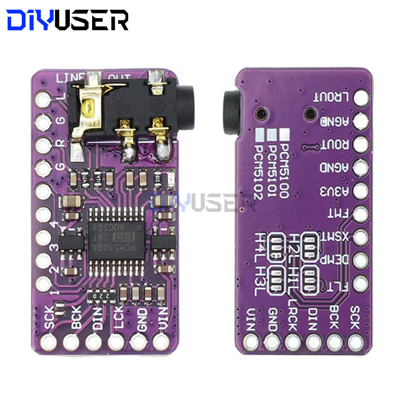 DIYUSER Interface I2S PCM5102A - đánh giá và giá Pcm5102