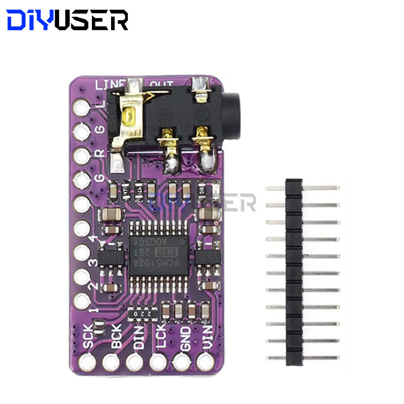 DIYUSER Interface I2S PCM5102A - đánh giá và giá Pcm5102