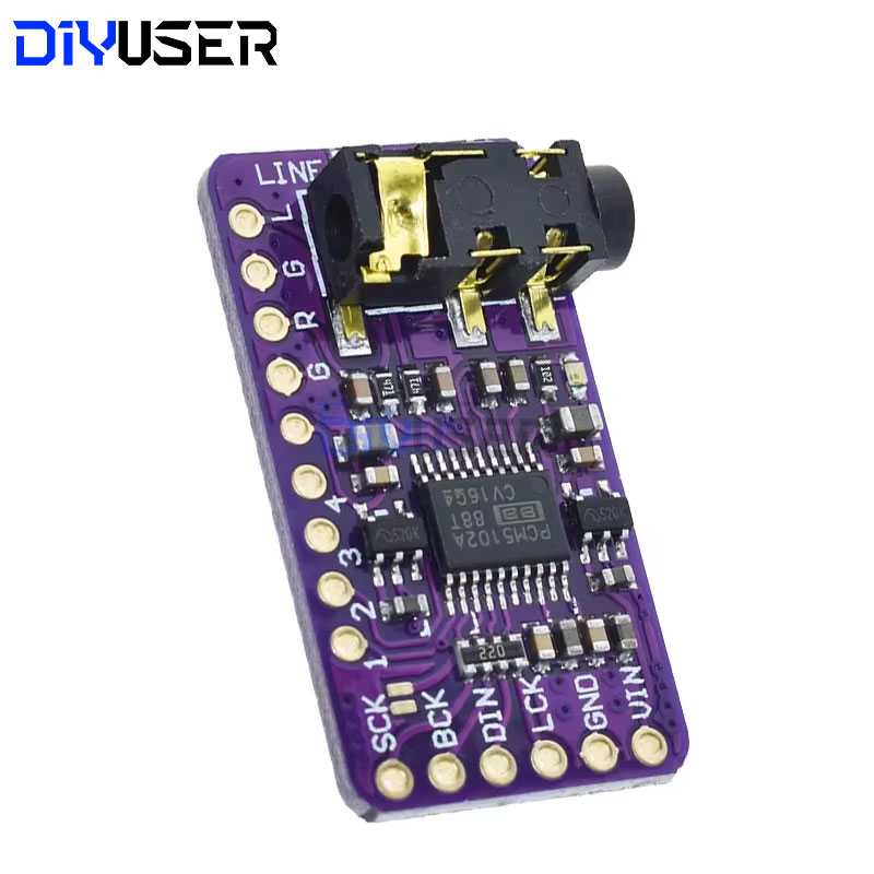 DIYUSER Interface I2S PCM5102A - đánh giá và giá Pcm5102
