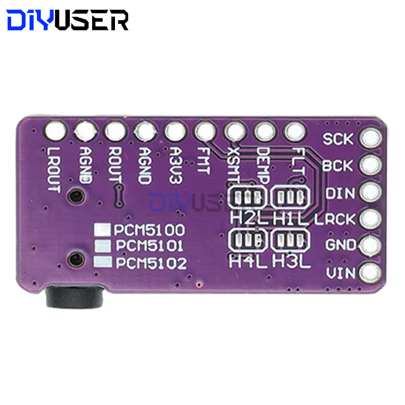 DIYUSER Interface I2S PCM5102A - đánh giá và giá Pcm5102