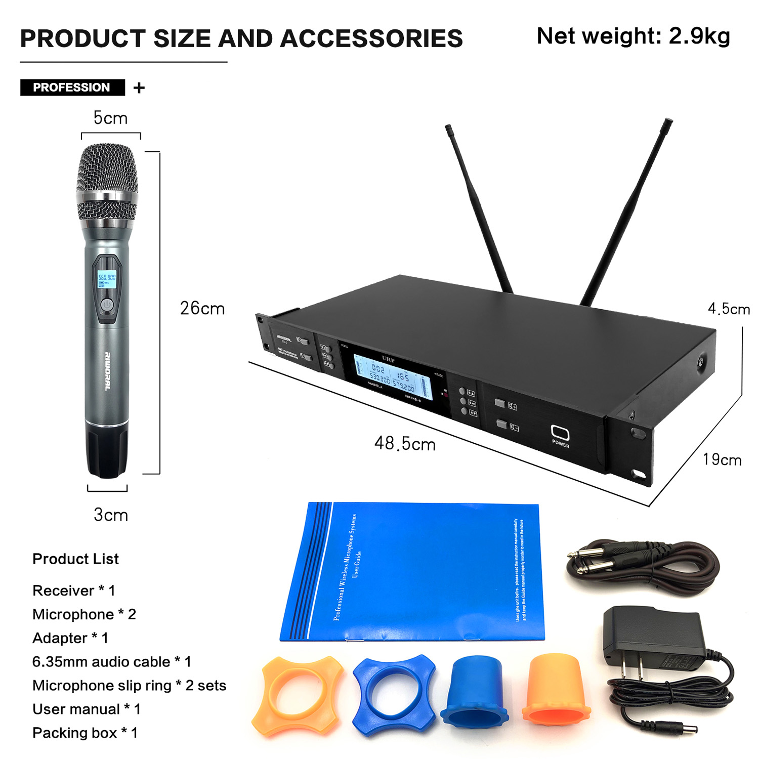 2026 RV-2 Professional FM Wire - đánh giá và giá Condenser Microphone Kit