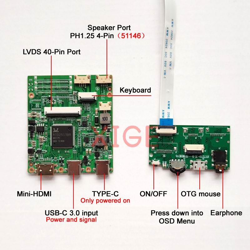 Fit LP173WD1(TL)-TLA1/TLB2/TLC - đánh giá và giá Mdi Cable