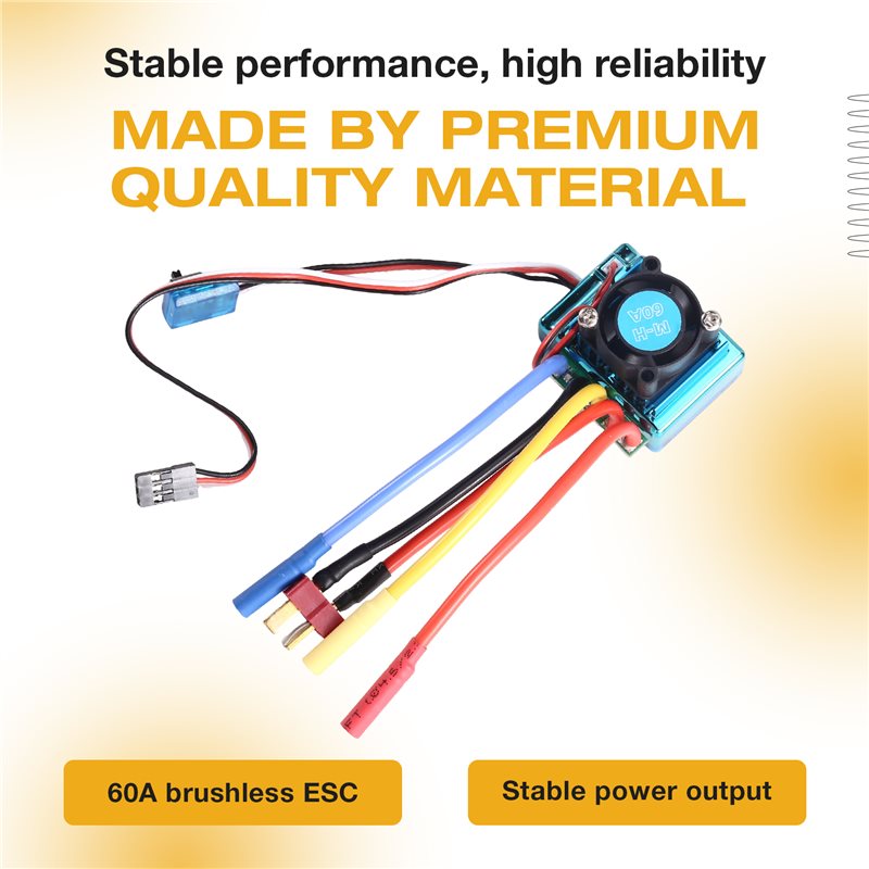 MACH-60A Brushless ESC Speed C - đánh giá và giá Banana Plug