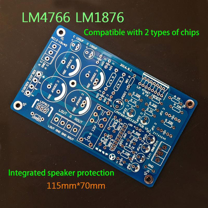 LM766 LM1876 Stereo Bộ Khuếch  - đánh giá và giá Audio Amplifier Board