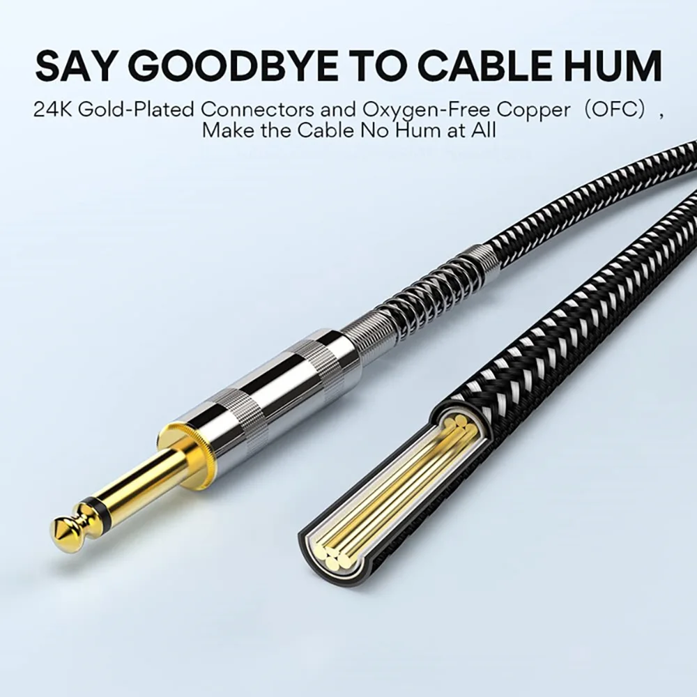 6.35mm Audio Cables TRS 1/4 in - đánh giá và giá Trs Cable
