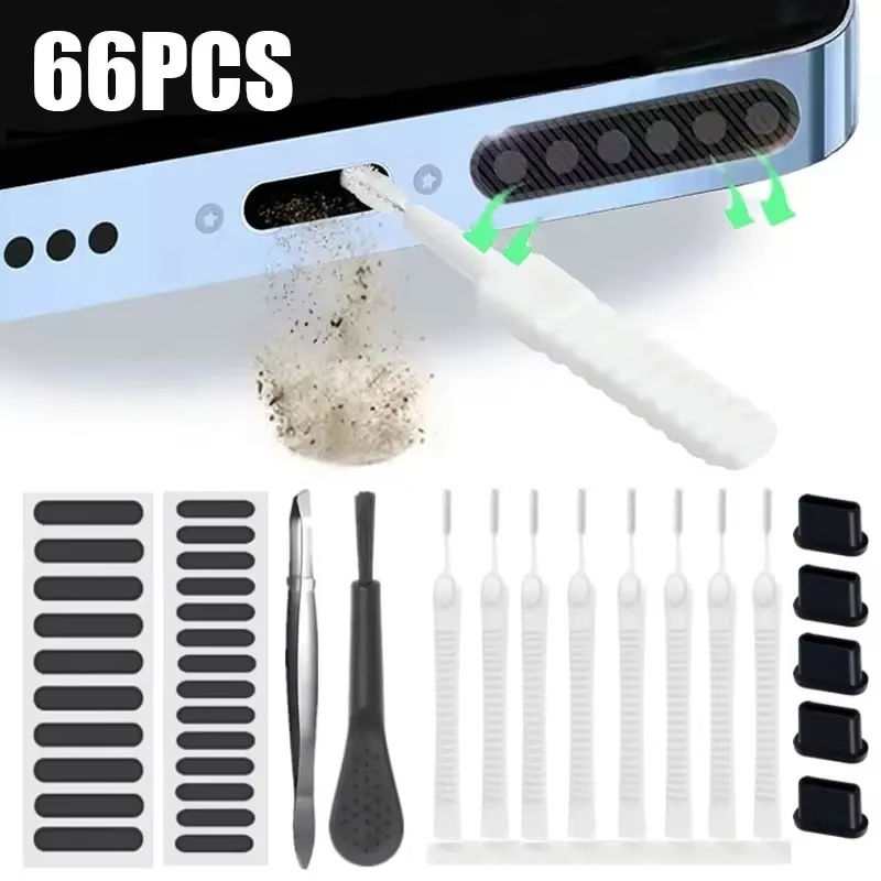 66pcs Phone Charging Port Clea - đánh giá và giá Diy Headphone
