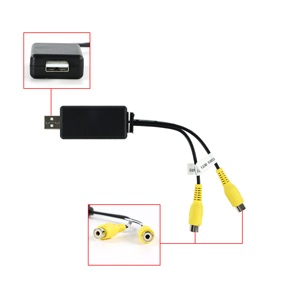 USB To CVBS RCA Video Output A - đánh giá và giá Audio Cable Rca