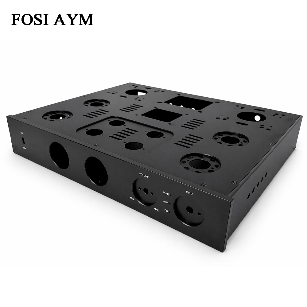 FOSI AYM 415x330x70mm Full Alu - đánh giá và giá Speaker Enclosure