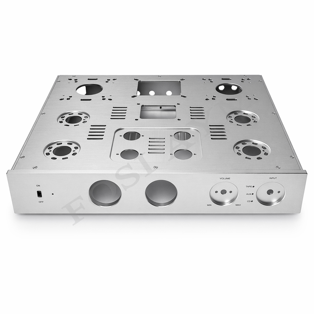 FOSI AYM 415x330x70mm Full Alu - đánh giá và giá Speaker Enclosure
