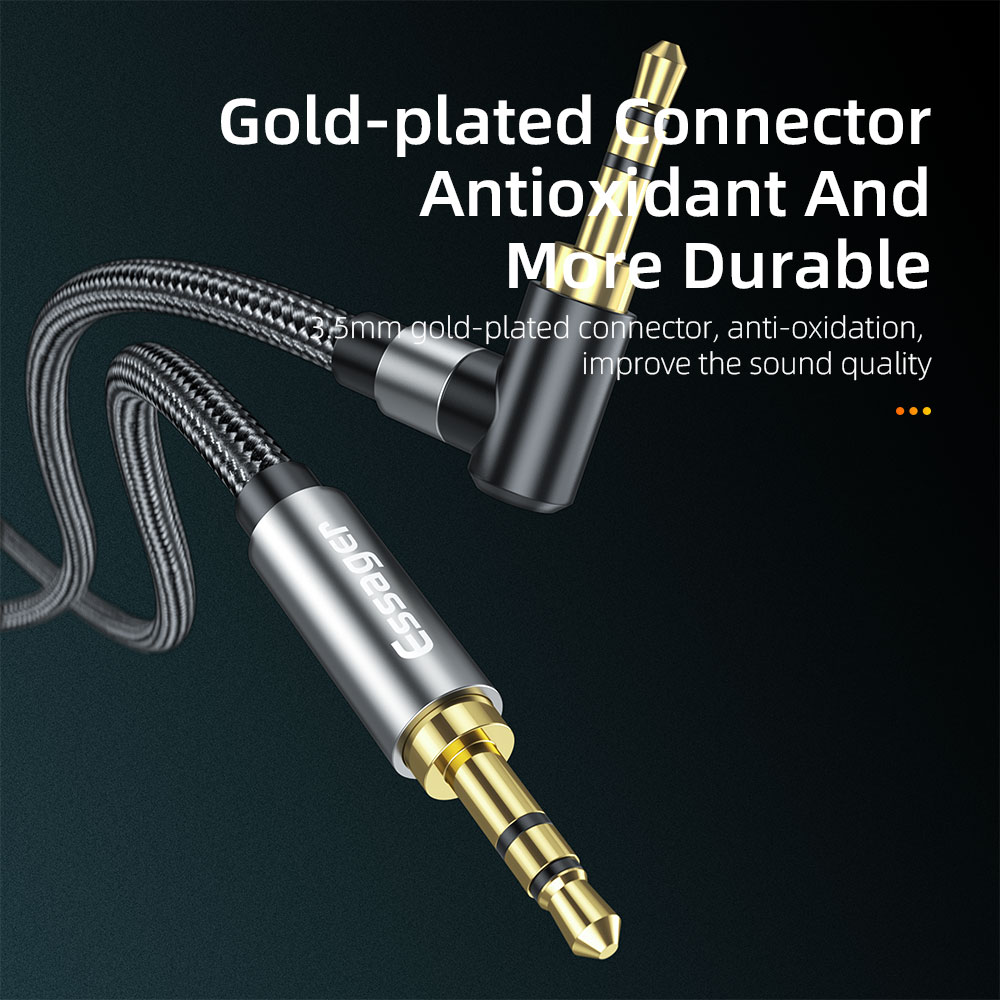 ESSAGER AUX Cable 3.5mm Jack A - đánh giá và giá Audio Jumper Wire
