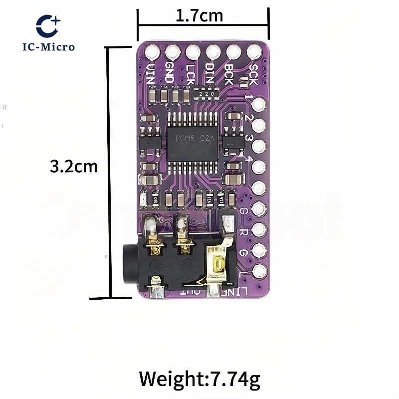 1-10PCS Interface I2S PCM5102A - đánh giá và giá Pcm5102