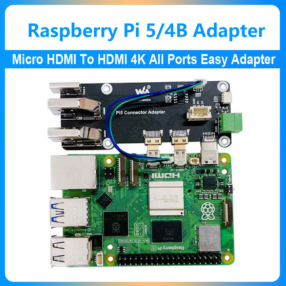 Raspberry Pi 5/4B Micro HDMI T - đánh giá và giá Mdi Cable