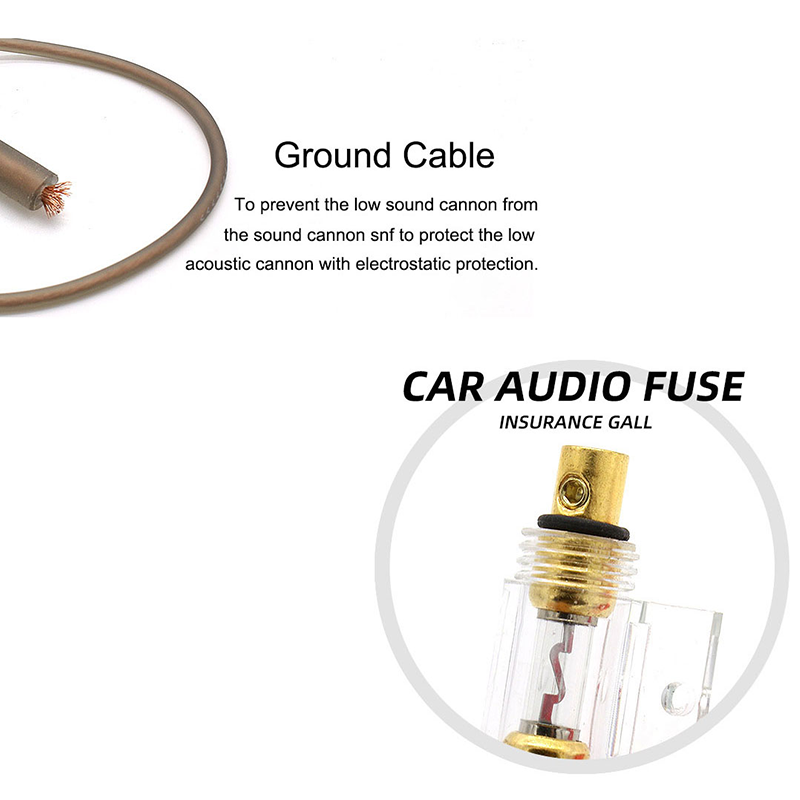 1200W Car Audio Wiring Kit 10G - đánh giá và giá Audio Jumper Wire