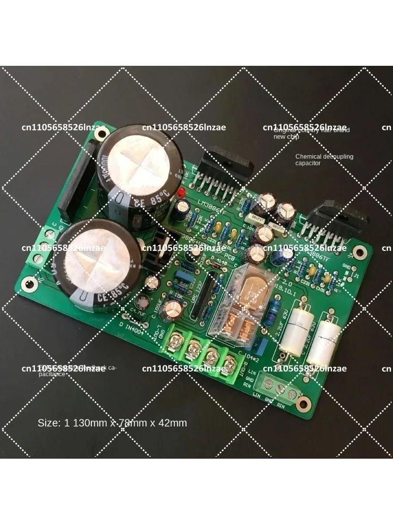 LM3886 Hifi Audio Power Amplif - đánh giá và giá Diy Speaker