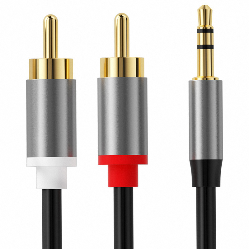 3.5 mm To 2RCA Double Lotus Au - đánh giá và giá Audio Cable Rca