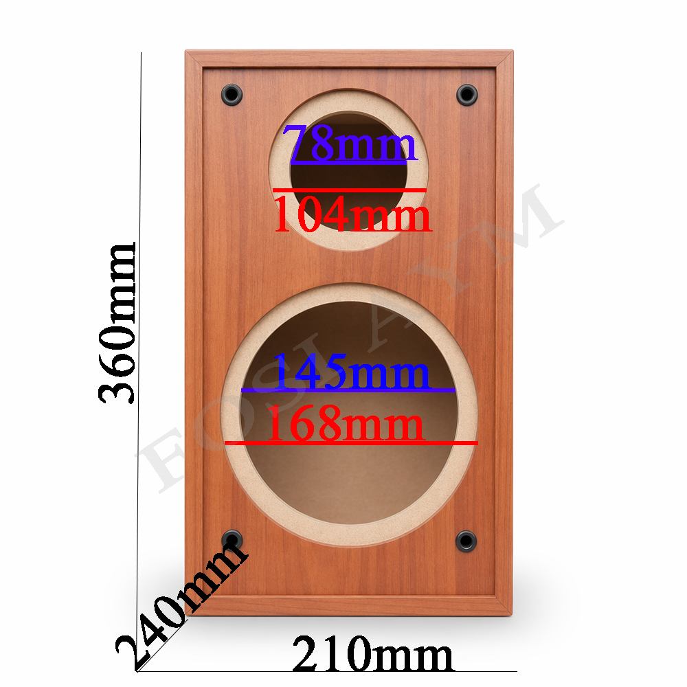 FOSI AYM Wooden Labyrinth Spea - đánh giá và giá Speaker Enclosure